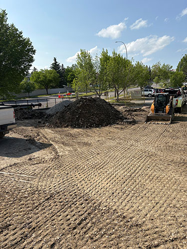 Image 2 - Earthworks by 2 Sons Excavating, asphalt prep.